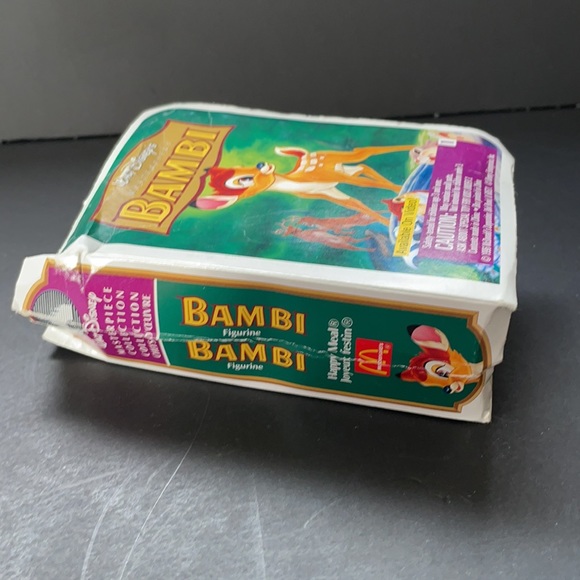 Collectible McDonalds Toy Walt Disney Bambi Child Kids Toy Cartoon Figurine 1996 - Picture 7 of 8